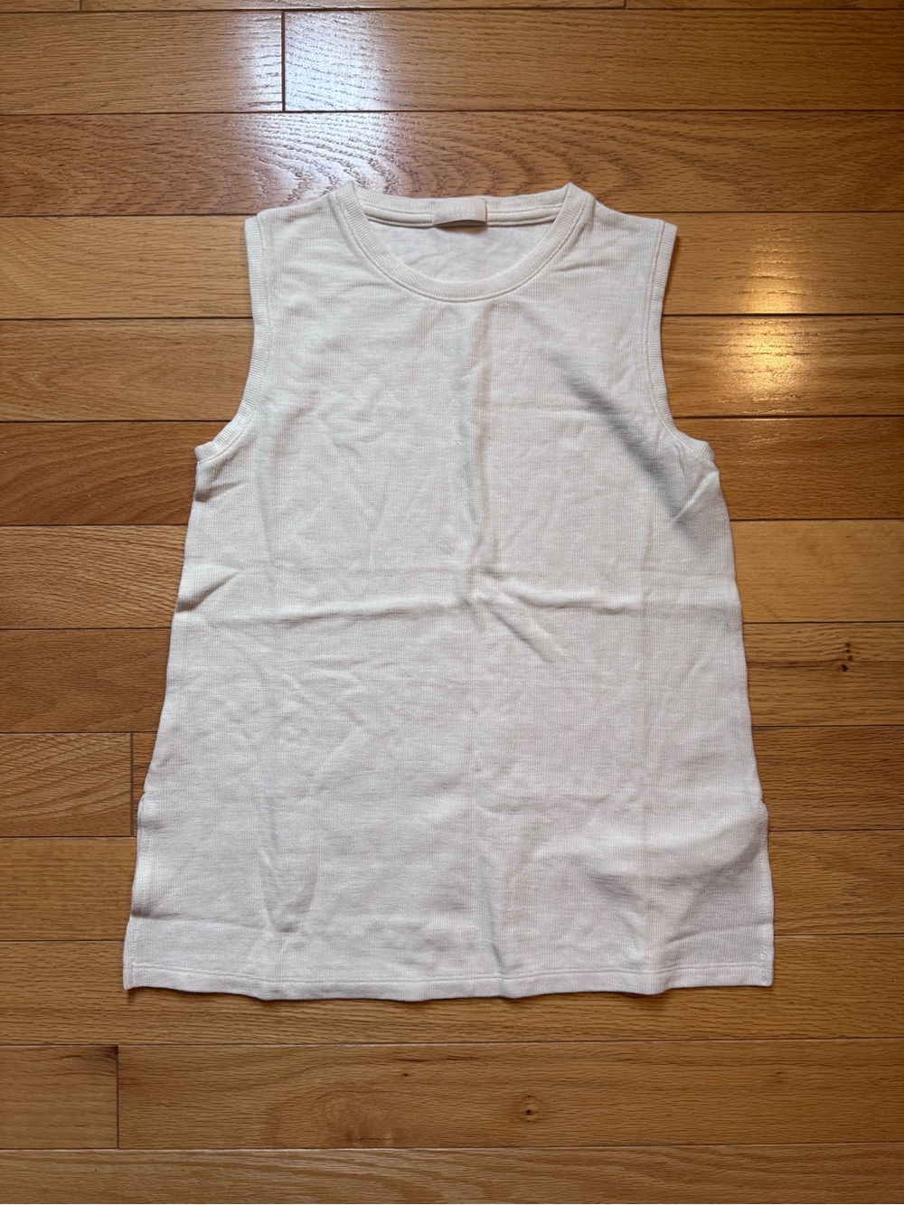 Nuuds Resort Set- Tank only (Bone, size XS) NWOT